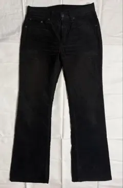 希少】90's Levi's 517-09 ブーツカット ブラックデニム - メルカリ