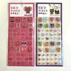 正規品　サンリオ 日焼け キティ タイルシール　２種