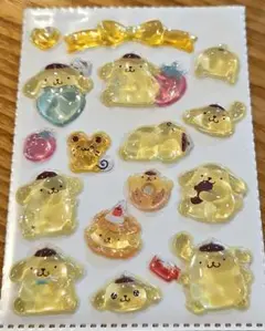 ポムポムプリン　ボンボンドロップシール　ラスト1個