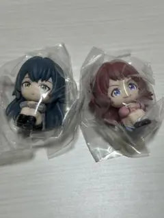 学園アイドルマスター　まちぼうけ　ガチャガチャ 月村手毬　花海咲季