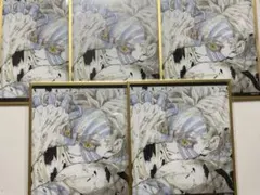 鬼滅の刃 Webshopくじ アクリル色紙 猗窩座 セット