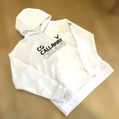 CALLAWAY　ホワイト　フーディ　パーカー　LL