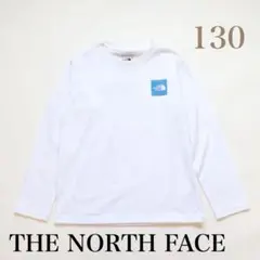 THE NORTH FACE ロングスリーブス モールスクエアロゴティーキッズ