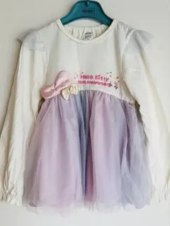 futa futa×HELLO KITTY／チュールチュニック(120)