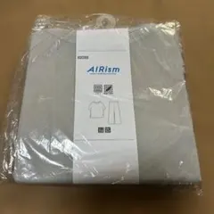 新品　UNIQLO AIrism ルームウェア XL ライトグレー