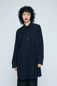ENFOLD新作完売TWO-WAY RIBBON SHIRT ブラック - メルカリ