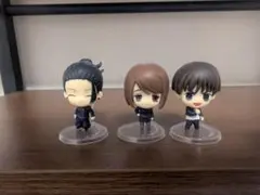 呪術廻戦 夏油傑 家入硝子　灰原雄　カプセルフィギュアコレクション