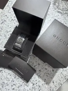 GUCCI グッチ トワール レザー バングル ウォッチ 腕時計 2way 不動