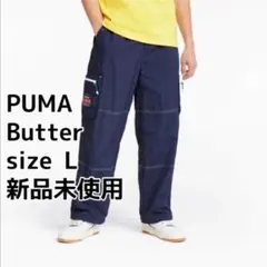 新品未使用　PUMA ButterGoods 別注　トラックパンツ　L 青