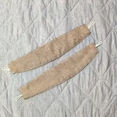 グレー カーテン留め 2個セット
