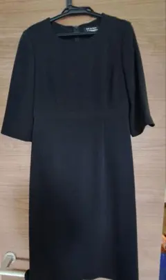7号 東京ソワール　ワンピ+ジャケット　喪服