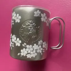 販売終了品❤︎スタバ❤︎SAKURA2026リッド付ステンレスマグ