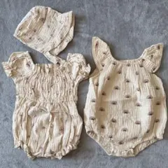 SHEIN ロンパースセット 6-9M