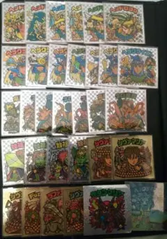 ビックリマンシールまとめ売り引退品 ヘラクライストなど値下げ1500円まで