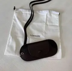 LEMAIRE BELL GLASSES HOLDER ダークチョコレート - メルカリ