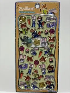 【正規品】ズートピア プチドロップステッカー