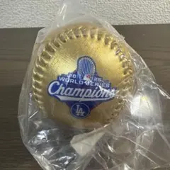 ドジャース 優勝記念 ボール 2024 2025 2点 ゴールド スタジアム