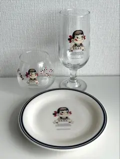 値下げ ペコちゃん　レトロ　食器セット　ティーセット