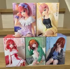 五等分の花嫁　ぬーどるストッパー　5人セット