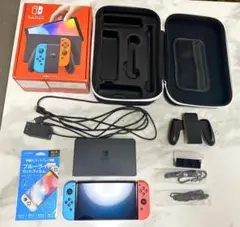 【23年購入】ニンテンドースイッチ有機EL　switch　ハードケース等セット