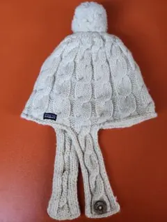 Patagonia ケーブル編みニット帽 アイボリー