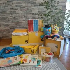 【未使用多数】Worldwide Kids English フルセット 欠品有り