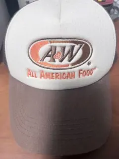 A&W All American Food キャップ ブラウン
