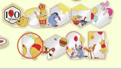 くまのプーさん 100周年記念ミラーステッカー