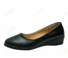 走れるパンプス　黒