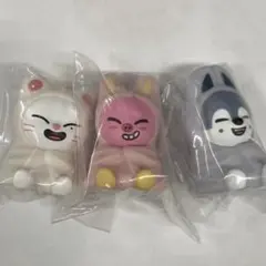 SKZOO カプセルトイ ライトマスコット3つセット