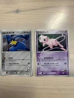 ポケモンカード 映画公開記念パックルカリオ & ミュウ セット