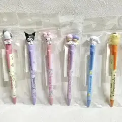 2022年 サンリオキャラクターズ マスコットボールペン 6本セット