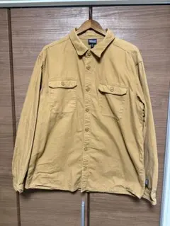 patagonia オーガニックコットンワークシャツ XL ベージュのサムネイル