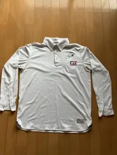 Cutter & Buck 吸汗速乾長袖ポロシャツ LL ホワイト