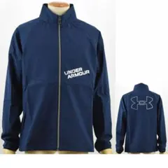 UNDER ARMOUR GOLF.ウインドジャケット.ネイビー.LGサイズ.