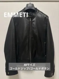 2026年最新】EMMETI カラー：ブラック系 メンズ レザージャケット
