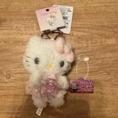 【おまけ付き】サンリオ　キティ　星屑ベイビーボトル　マスコットホルダー