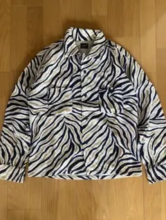 テンダーロイン ゼブラ柄 レオパードシャツ 長袖シャツ TENDERLOIN テンダーロイン レオパード ゼブラ 長袖シャツ s