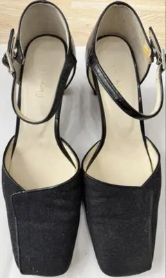 Marie femme ブラック ハイヒール 23cmEE ヒール高6cm