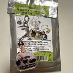 東京ヤクルトスワローズ　神宮グルメキーホルダー　内山選手