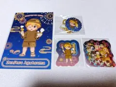 鬼滅 善逸 花火大会 チャーム ポスカ ステッカー