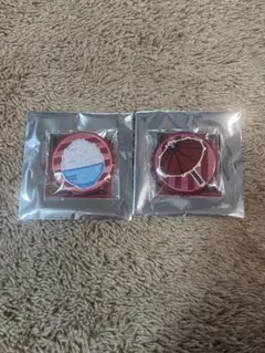 劇場版 銀魂 吉原大炎上 刺繍缶バッジ 神威 阿伏兎