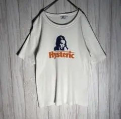 【超人気デザイン】ヒステリックグラマー　ヒスガール　センターロゴ　Tシャツ