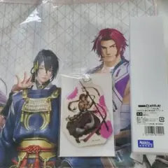 刀剣乱舞 蜻蛉切 3点セット マルチクロス ポスター キーホルダー