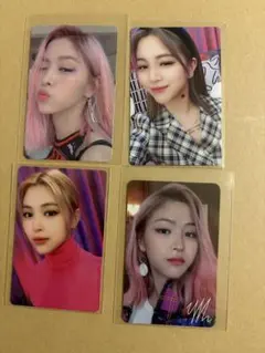 itzy リュジン アイドル運動会 2022 96枚限定 特典トレカ ITZY リュジン トレカ ペーパースタンド CRAZYINLOVE シール付き