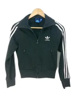 adidas Originals トラックジャケット ショート丈 黒系 UK 4のサムネイル