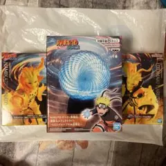 【3点セット】GiGO限定うずまきナルト＆波風ミナト＆螺旋丸エフェクトライト