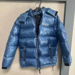 BLUE CROSS ダウンコート Mサイズ 青