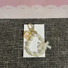 mikko サンリオ ノベルティ キーホルダー パールチャーム