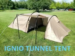 ★IGNIO イグニオ トンネルテント 2ルーム 3人用 ほぼ未使用★のサムネイル